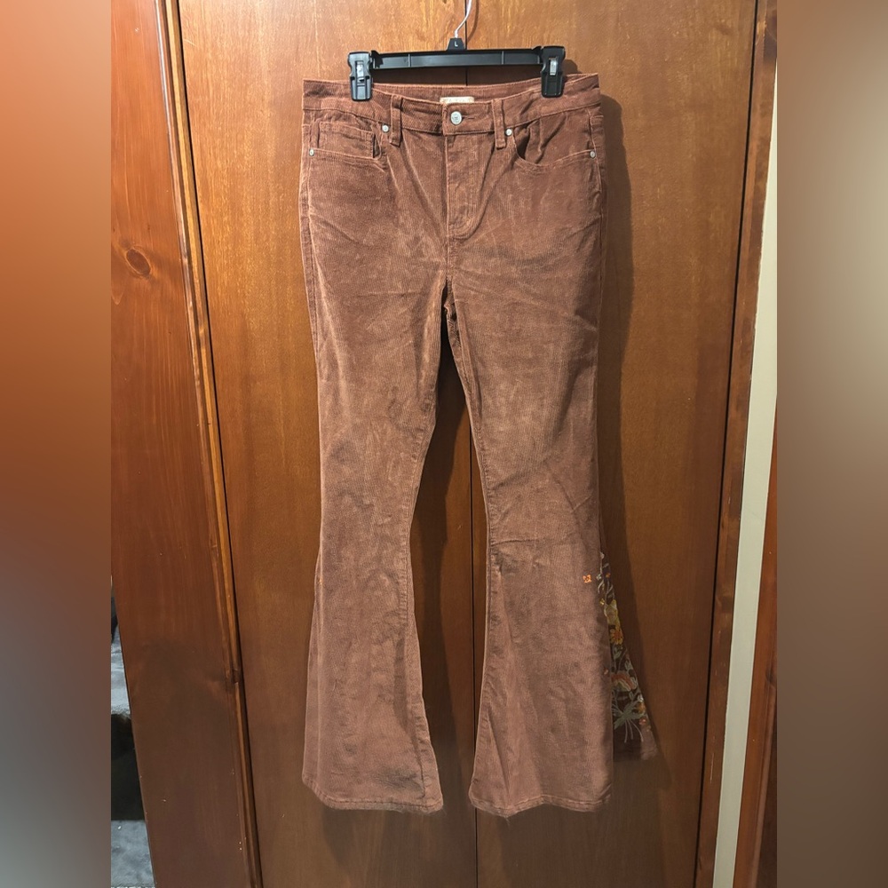 Altar'd State Brown Boot Cut Pants